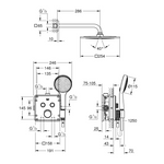 GROHE komplet za tuš GROHTHERM SmartControl s ugradbenom termostatskom armaturom (34742000)