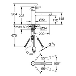 GROHE izvlačna kuhinjska armatura s jednom ručkom Concetto (31129001)