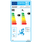 MITSUBISHI toplinska pumpa za GRIJANJE Zubadan PUD-SHWM100YAA + CILINDAR ERST20D-VM2D s grijačem vode 10,0 kW