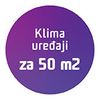 Klima uređaj za 50 kvadrata